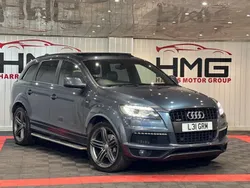 Blue Used 2013 Audi Q7 S-line plus SUV | £9,995 (Fair price)