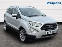 Silver Used 2018 Ford Ecosport Titanium SUV | £8,500 (Fair price)