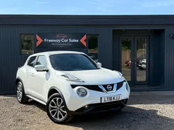 White Used 2018 Nissan Juke Tekna SUV | £6,750 (Fair price)