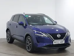 Blue Used 2022 Nissan Qashqai Tekna SUV | £22,498 (Expensive)