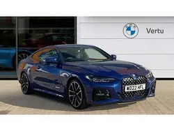 Blue Used 2022 BMW 420 M Sport Coupe | £31,553 (Fair price)