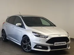 Silver Used 2017 Ford Focus ST Hatchback | £12,698 (Fair price)