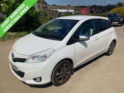 White Used 2014 Toyota Yaris Trend Hatchback | £5,700 (Fair price)