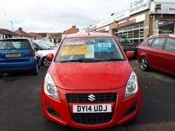 Red Used 2014 Suzuki Splash Hatchback | £3,495 (A bit pricey)