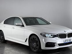 White Used 2020 BMW 530e M Sport Sedan | £19,050 (Fair price)