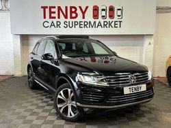 Black Used 2016 VW Touareg R-line SUV | £15,495 (Super price)