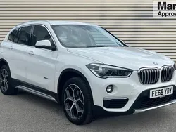 White Used 2016 BMW X1 xLine SUV | £11,250 (Fair price)