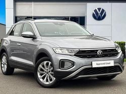 Silver Used 2023 VW T-Roc Life SUV | £17,690 (Fair price)