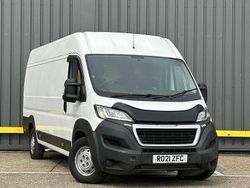 White Used 2021 Peugeot Boxer S Van | £10,995 (Fair price)