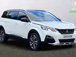 White Used 2019 Peugeot 5008 Premium MPV | £22,199 (Fair price)