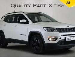 White Used 2020 Jeep Compass Night Eagle SUV | £12,999 (Fair price)