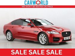 Red Used 2017 Jaguar XF R-Sport Sedan | £10,990 (A bit pricey)