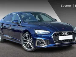 Blue Used 2024 Audi A5 Sportback S-Line Hatchback | £30,500 (Good price)