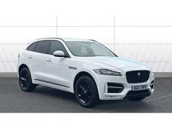 White Used 2017 Jaguar F-Pace R-Sport SUV | £11,293 (Fair price)