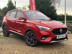 Red Used 2021 MG ZS Exclusive Sedan | £13,999 (Fair price)