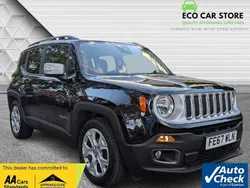 Black Used 2017 Jeep Renegade Limited SUV | £10,995 (Fair price)