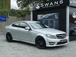 Silver Used 2013 Mercedes C180 AMG Coupe | £5,995 (Fair price)