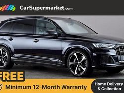 Black Used 2021 Audi Q7 Black Edition SUV | £35,197 (Fair price)