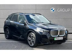 Black sapphire metallic paint Used 2025 BMW iX1 M Sport SUV | £37,142 (Expensive)