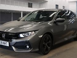 Grey Used 2019 Honda Civic SR Hatchback | £12,495 (Expensive)