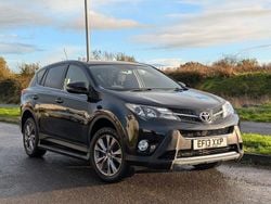 Black Used 2013 Toyota RAV4 Estate | £10,000 (Good price)