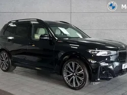 Black sapphire Used 2022 BMW X7 M Sport SUV | £54,708