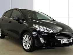 Black Used 2020 Ford Fiesta Titanium Hatchback | £9,577 (Fair price)