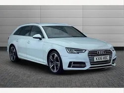 Glacier white Used 2016 Audi A4 S-Line Estate | £12,990 (Fair price)