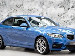 Blue Used 2015 BMW 218 M Sport Coupe | £10,489 (Fair price)