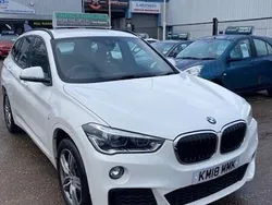 White Used 2018 BMW X1 M Sport SUV | £17,799 (Fair price)