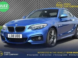 Blue Used 2018 BMW 218 M Sport Coupe | £12,495 (Fair price)