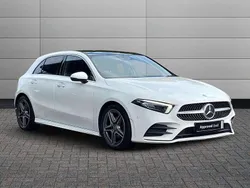 Black Used 2018 Mercedes A200 AMG Line Premium Plus Hatchback | £19,490 (Expensive)