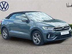 Blue Used 2024 VW T-Roc Cabriolet R-line Cabriolet | £29,233 (Fair price)