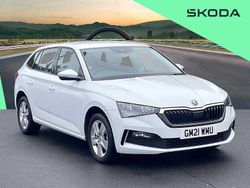 White Used 2021 Skoda Scala SE Hatchback | £13,480 (A bit pricey)