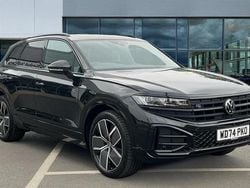 Grenadilla black metallic Used 2025 VW Touareg Black Edition SUV | £50,471 (Fair price)