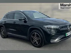 White Used 2023 Mercedes EQA250+ AMG line SUV | £25,490