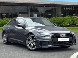 Grey Used 2023 Audi A6 Black Edition Sedan | £32,305 (Fair price)