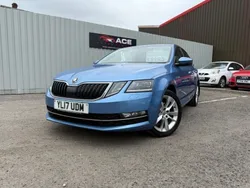 Blue Used 2017 Skoda Octavia SE L Hatchback | £5,995 (Fair price)