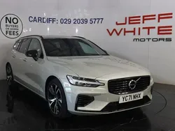 Gold Used 2021 Volvo V60 R-Design Estate | £21,988 (Fair price)