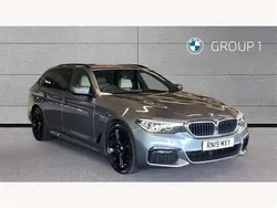 Blue Used 2019 BMW 530 M Sport Estate | £25,550 (Good price)