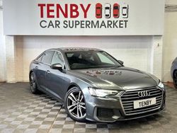 Grey Used 2021 Audi A6 S-Line Sedan | £19,995 (Good price)
