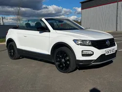 White Used 2020 VW T-Roc Cabriolet Design Cabriolet | £19,790 (Fair price)