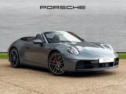Vanadium grey metallic New 2025 Porsche 911 Carrera S Cabriolet | £134,750