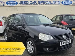 Black Used 2008 VW Polo Match Hatchback | £2,375 (Fair price)