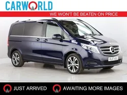 Blue Used 2017 Mercedes V220 MPV | £27,977 (Super price)