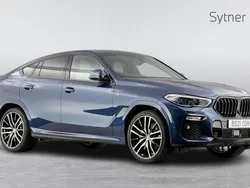 Blue Used 2021 BMW X6 M Sport SUV | £43,250 (Fair price)