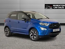 Blue Used 2019 Ford Ecosport ST-Line SUV | £9,600 (Fair price)