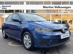 Blue Used 2022 VW Polo Life Hatchback | £15,495 (Fair price)
