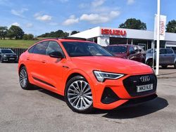 Orange Used 2021 Audi e-tron Comfort SUV | £27,982