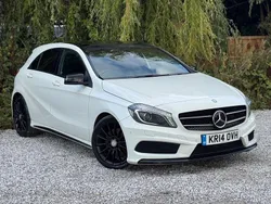 White Used 2014 Mercedes A250 AMG Hatchback | £8,495 (Fair price)